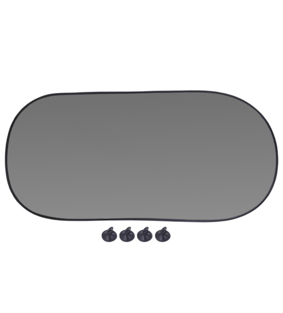 Windscreen cover 100x50 cm with suction cups, black