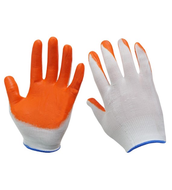 Work gloves, woved nitrile, size XL