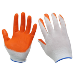 Work gloves, woved nitrile, size XL