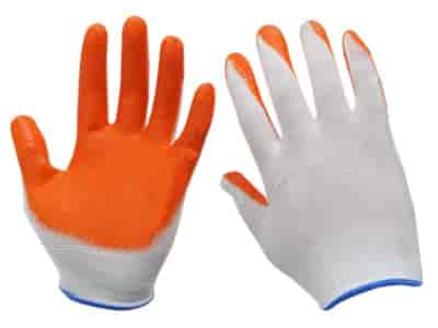 Work gloves, woved nitrile, size XL