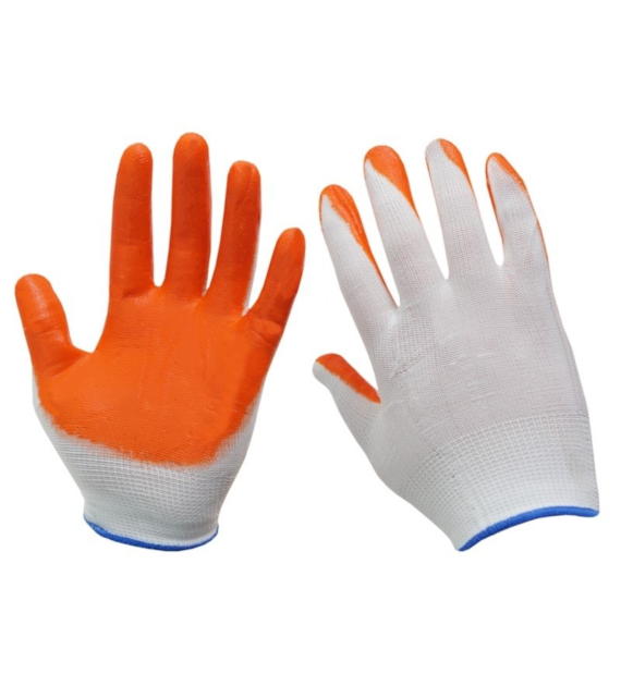 Work gloves, woved nitrile, size XL