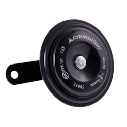 Hupe 12V, 118 dB, Dm. 90 mm, E9-Homologation