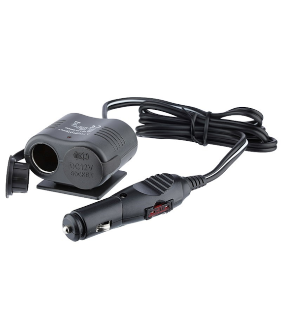 2-socket cigarette lighter splitter, Heavy Duty