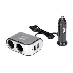 Double splitter with 2x USB 3.1A with cable