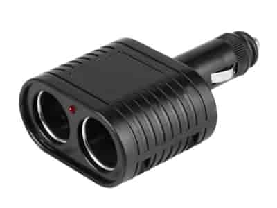 2-socket lighter splitter, black
