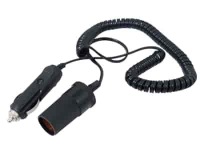Extension cigarette lighter socket 300 cm with EURO plug