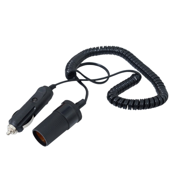 Extension cigarette lighter socket 300 cm with EURO plug