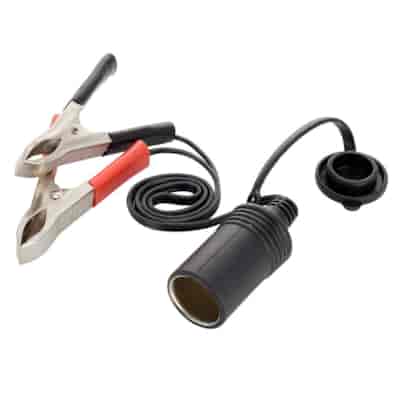 Socket EURO, electric with 40 cm wire and crocodile clamps, max. 8A