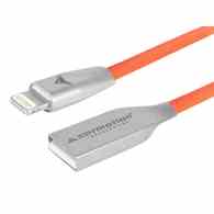 Kabel do ładowania i synchronizacji, 120 cm, USB > Lightning, pomarańczowy