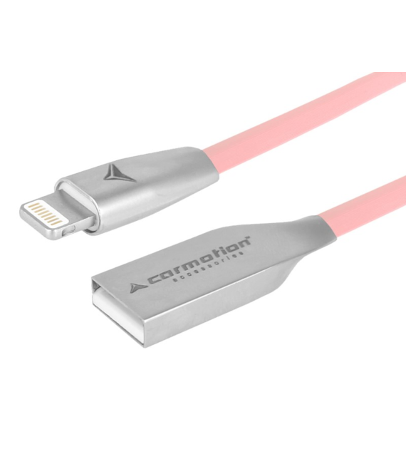 Câble de charge et de synchronisation, 120 cm, USB> Lightning, rose