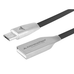 Kabel do ładowania i synchronizacji, 120cm, USB > micro USB, czarny