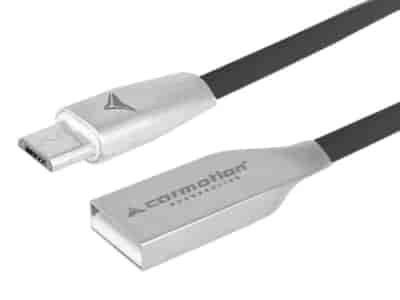 Câble de charge et de synchronisation 120 cm, USB> micro USB, noir