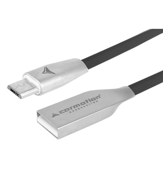 Charging & synchronisation cable 120 cm, USB> micro USB, black