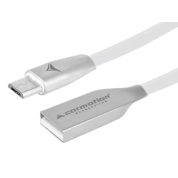 Câble de charge et de synchronisation, 120 cm, USB> micro USB, blanc