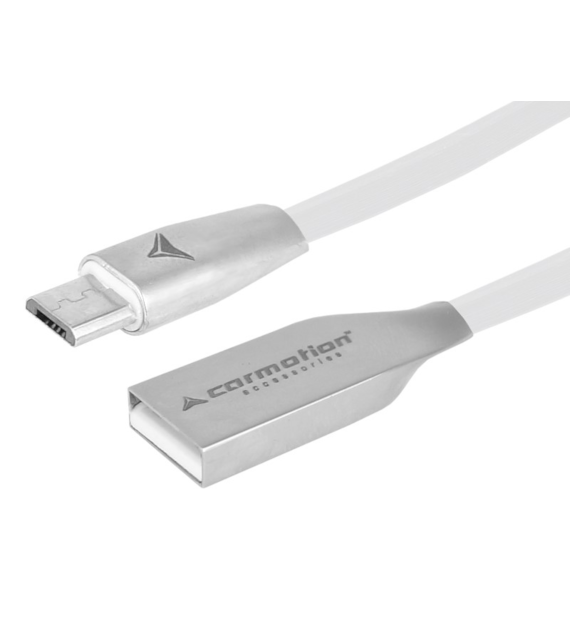 Câble de charge et de synchronisation, 120 cm, USB> micro USB, blanc