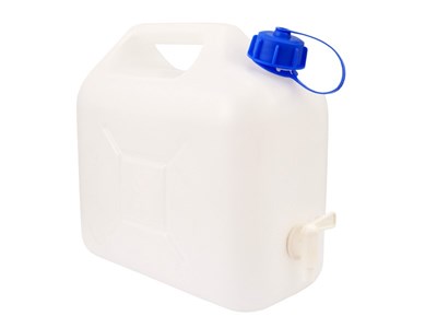 Water jerrycan 5L with plastic valve