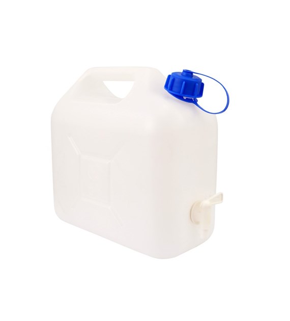Water jerrycan 5L with plastic valve
