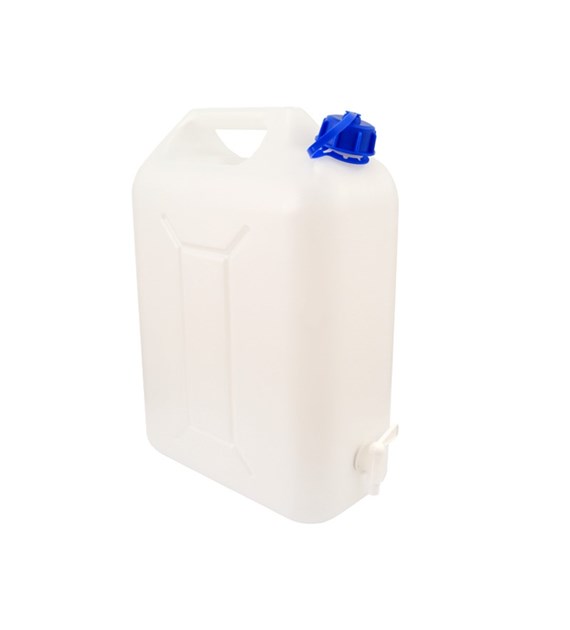Water jerrycan 10L with plastic valve