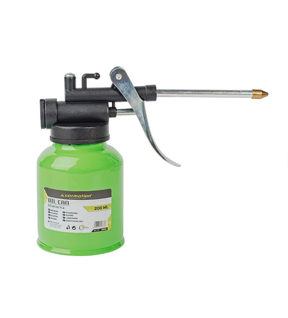 Oil can 200 ml with metal nozzle 8 cm