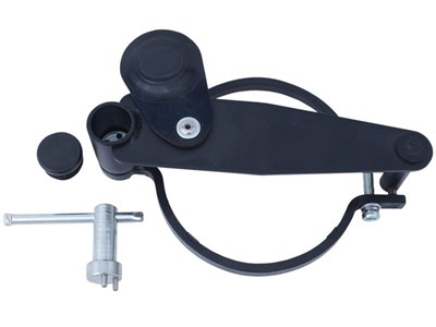 Fuel filler protection diam. 105 mm with two-pin key