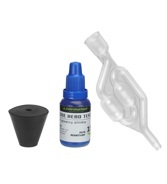 CO2-Kopfdichtungs-Lecktester + Reaktionsflüssigkeit 15 ml