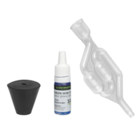 Testeur d'étanchéité de joint de culasse CO2  + 10 ml de fluide de réaction + adaptateur 25-55 mm