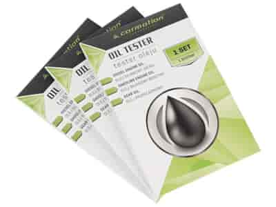 Testeur d'huile moteur diesel/essence et d'huile de transmission, 3 pcs