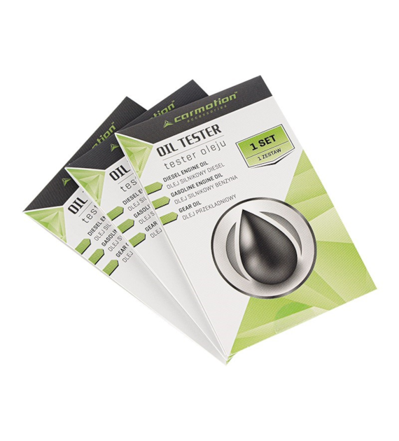 Testeur d'huile moteur diesel/essence et d'huile de transmission, 3 pcs