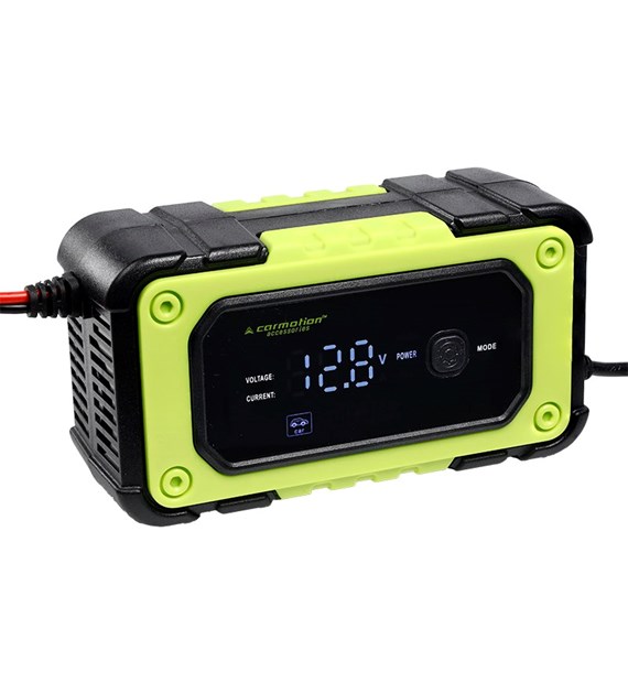 Intelligent digital rectifier for 12V 6A, 4-120 Ah batteries