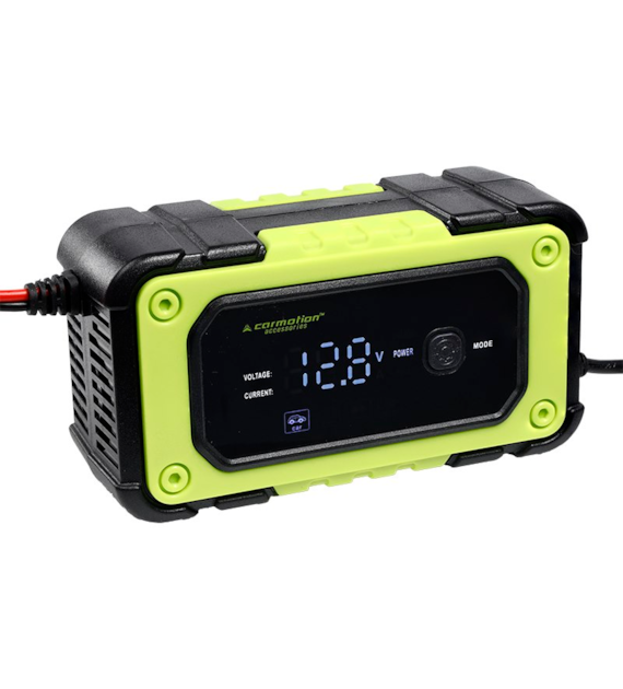 Intelligent digital rectifier for 12V 6A, 4-120 Ah batteries