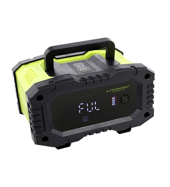 Intelligent digital rectifier for 12V 10A 6 - 200 Ah, 24V 5A, 6 - 100 Ah batteries