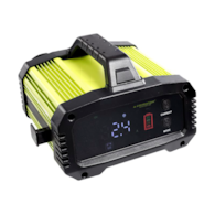 Redresseur numérique intelligent pour batteries 12V 25A 6 - 400 Ah, 24V 15A, 6 - 200 Ah avec fonction démarrage