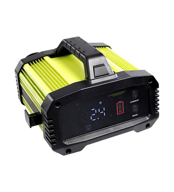 Redresseur numérique intelligent pour batteries 12V 25A 6 - 400 Ah, 24V 15A, 6 - 200 Ah avec fonction démarrage