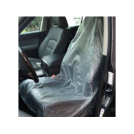 Housses de siège de voiture jetables en plastique, 10 pcs