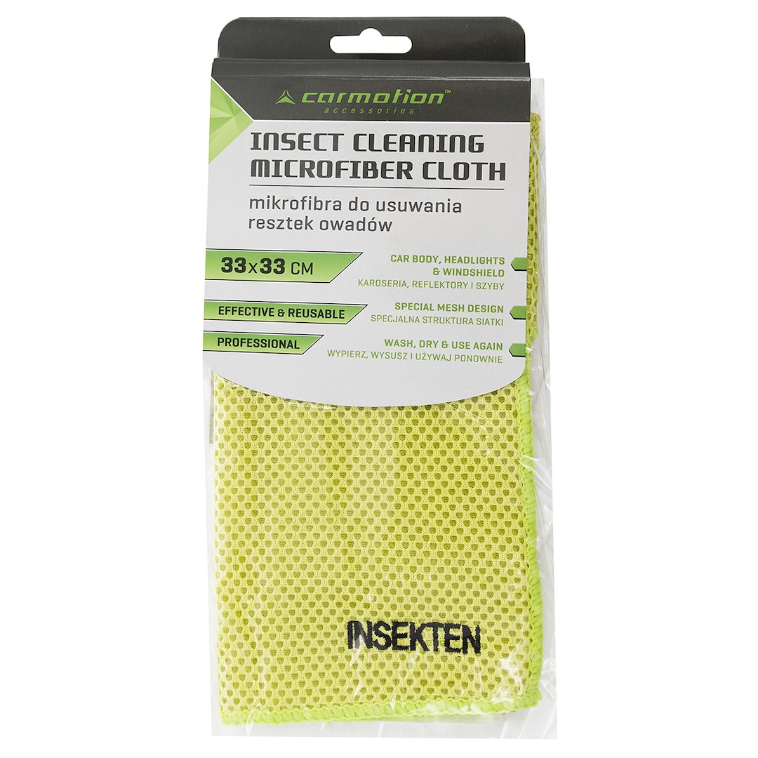 Microfiber for stubborn dirt and insect residue, 33x33 cm, Professional