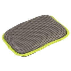 Gąbka obszyta siatką do trudnych zabrudzeń i resztek owadów, 16x12x2 cm