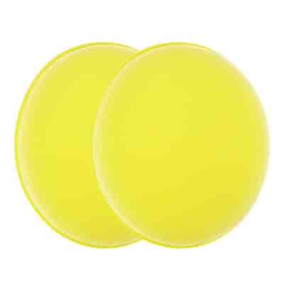 Applicateur - éponge pour cires et lustrage, diam. 12,5 cm, 2 pcs