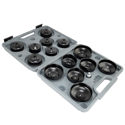 Clés cloches pour filtre à huile, 14 pcs