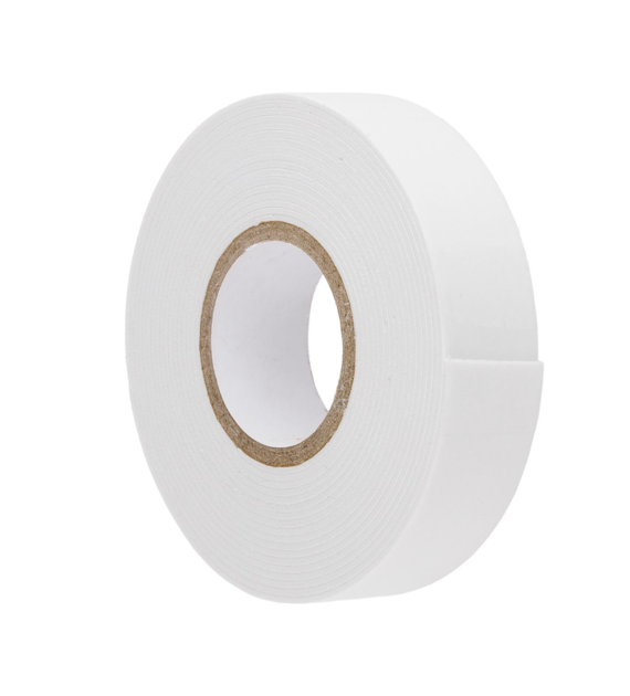Taśma dwustronna piankowa 1mm x 19 mm x 3m, biała, 1 szt.