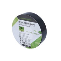 Insulating tape PVC 0.15mm x 19 mm x 20m black, 1 pc