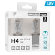 Ampoules VISION limitless white H4 12V 60/55W P43t U E4 + 120%, 2 pcs