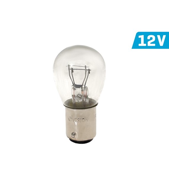 Bulb VISION P21 / 5W 12V 21 / 5W BAY15d E4