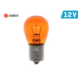 Żarówka VISION PY21W 12V 21W BAU15s amber, E4