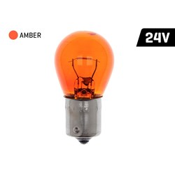 Bulb VISION PY21W 24V 21W BAU15s amber, E4