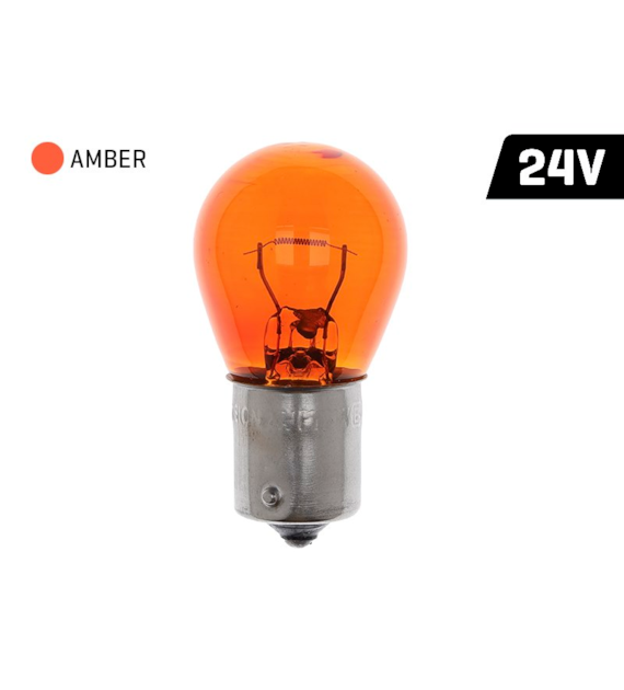 Ampoule VISION PY21W 24V 21W BAU15s ambre, E4