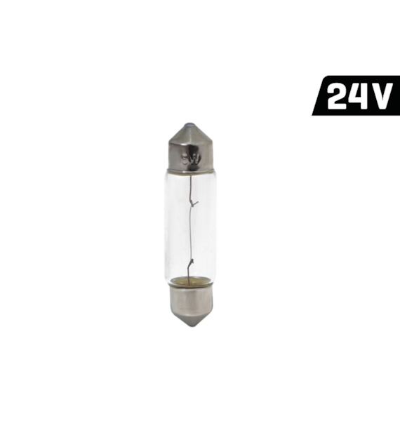 Ampoule VISION C5W 11X38 24V 5W SV8.5 E4