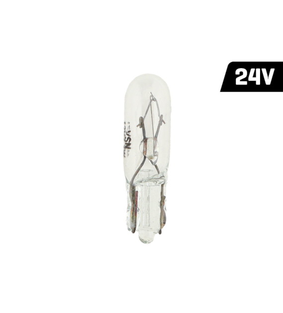 Ampoule VISION W1.2W T5 24V 1.2W W2x4.6D