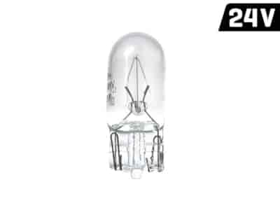 Ampoule VISION W5W 24V 5W W2.1x9.5d E4