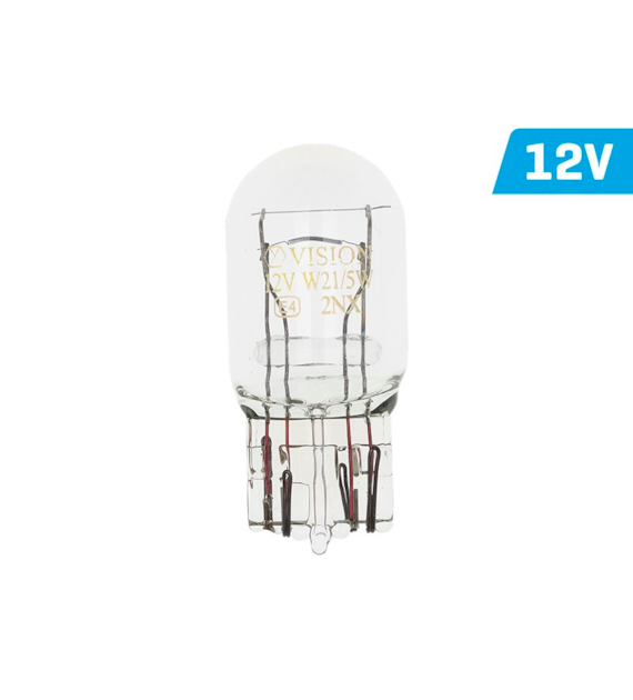 Bulb VISION W21 / 5W 12V 21 / 5W W3x16q, E4