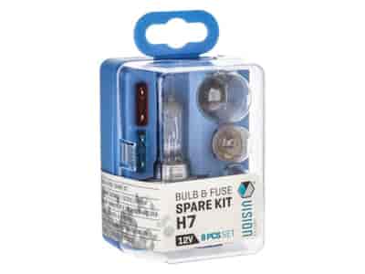 Coffret de secours ampoule VISION H7 12V / 8 éléments